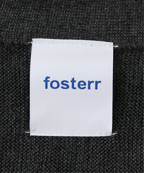 417 EDIFICE（フォーワンセブンエディフィス）の「【fosterr / フォスター】ストライプカーディガン（カーディガン/ボレロ・メンズ・チャコールグレー/ネイビー・MEDIUM/LARGE）」の14枚目の写真