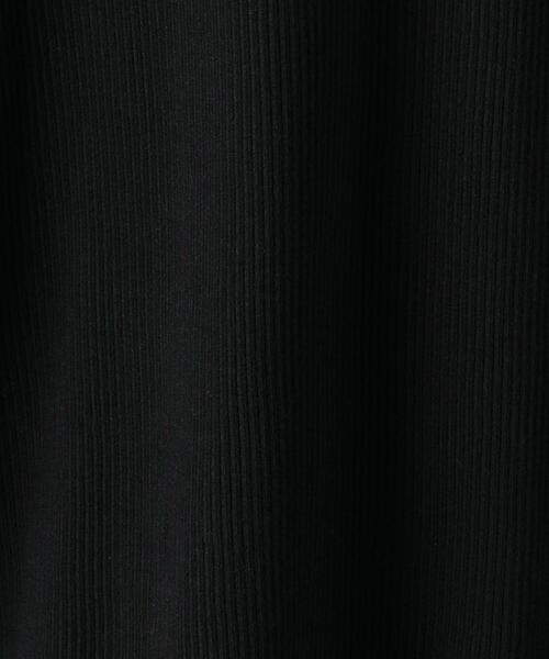 green label relaxing（グリーンレーベルリラクシング）の「GIZA COTTON テレコ タンクトップ（タンクトップ・レディース・ブラック/ブラウン/オフホワイト・FREE）」の21枚目の写真