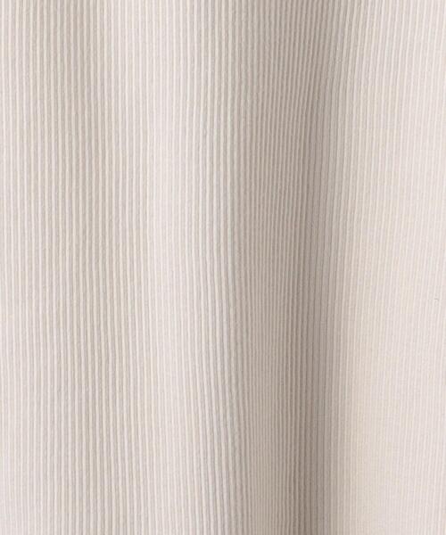 green label relaxing（グリーンレーベルリラクシング）の「GIZA COTTON テレコ タンクトップ（タンクトップ・レディース・ブラック/ブラウン/オフホワイト・FREE）」の17枚目の写真