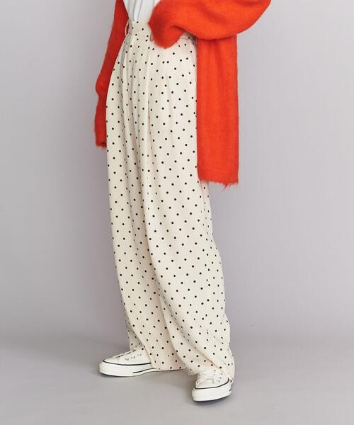 BEAUTY&YOUTH UNITED ARROWS（ビューティーアンドユースユナイテッドアローズ）の「BY ゼブラ＆ドット バックゴムパンツ（その他パンツ・レディース・その他1/その他2・M/S）」の6枚目の写真