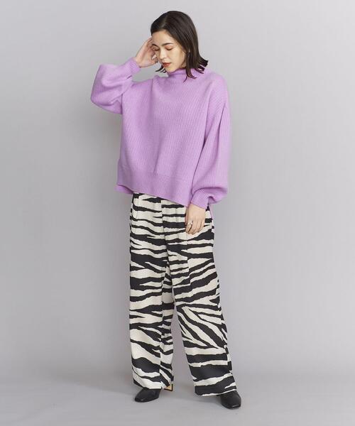 BEAUTY&YOUTH UNITED ARROWS（ビューティーアンドユースユナイテッドアローズ）の「BY ゼブラ＆ドット バックゴムパンツ（その他パンツ・レディース・その他1/その他2・M/S）」の9枚目の写真