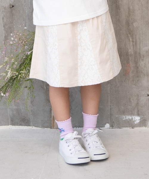 RAGMART（ラグマート）の「キュロットスカート（スカート・キッズ・グリーン/ベージュ・130cm/120cm/110cm/100cm）」の9枚目の写真