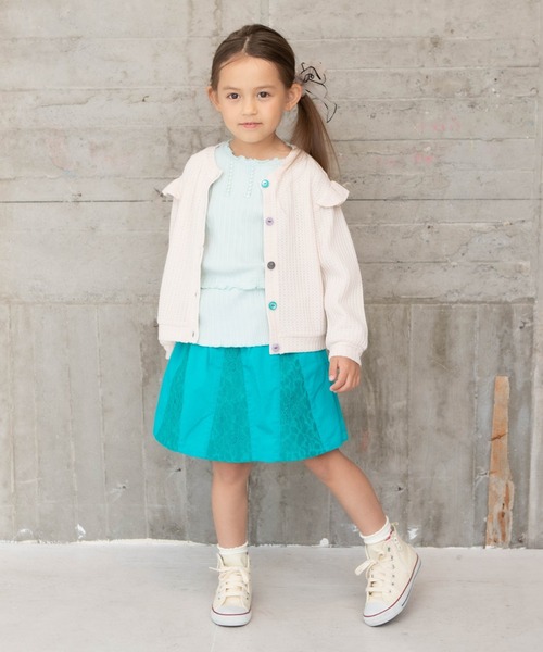 RAGMART（ラグマート）の「キュロットスカート（スカート・キッズ・グリーン/ベージュ・130cm/120cm/110cm/100cm）」の7枚目の写真