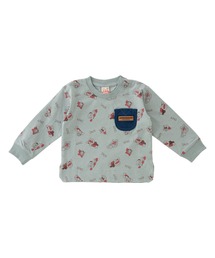 ANPANMAN KIDS COLLECTION（アンパンマンキッズコレクション）の「フライング総柄長Tシャツ（Tシャツ/カットソー・キッズ）」