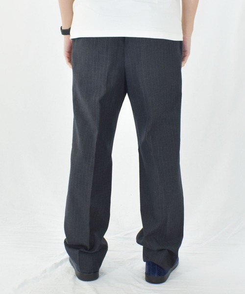 VINTAGE（ヴィンテージ）の「【ヴィンテージ古着】スラックスパンツ TALONジップ ロケット 70s 60s（スラックス・メンズ・グレー・34）」の3枚目の写真