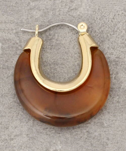 FREAK'S STORE（フリークスストア）の「【WEB限定】カラーフープピアス（ピアス（両耳用）・レディース・ホワイト/ブラウン/その他9・ONE SIZE）」の9枚目の写真