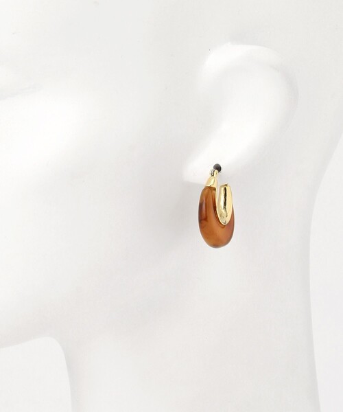 FREAK'S STORE（フリークスストア）の「【WEB限定】カラーフープピアス（ピアス（両耳用）・レディース・ホワイト/ブラウン/その他9・ONE SIZE）」の13枚目の写真