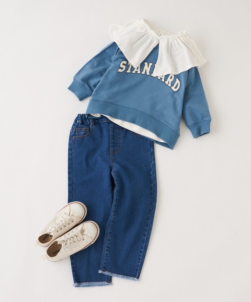 CIAOPANIC TYPY（チャオパニックティピー）の「【KIDS】USAビッグカラープルオーバー（Tシャツ/カットソー・キッズ・ホワイト/ブラック/グリーン・SMALL/MEDIUM/LARGE/X-LARGE/XX-LARGE）」の10枚目の写真