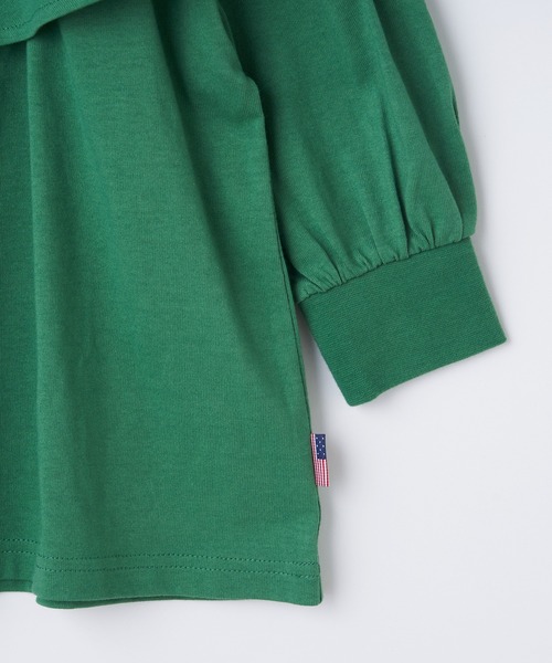 CIAOPANIC TYPY（チャオパニックティピー）の「【KIDS】USAビッグカラープルオーバー（Tシャツ/カットソー・キッズ・ホワイト/ブラック/グリーン・SMALL/MEDIUM/LARGE/X-LARGE/XX-LARGE）」の6枚目の写真