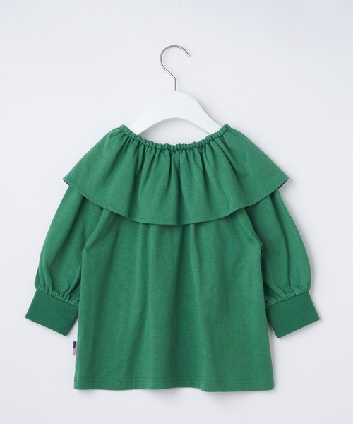 CIAOPANIC TYPY（チャオパニックティピー）の「【KIDS】USAビッグカラープルオーバー（Tシャツ/カットソー・キッズ・ホワイト/ブラック/グリーン・SMALL/MEDIUM/LARGE/X-LARGE/XX-LARGE）」の9枚目の写真