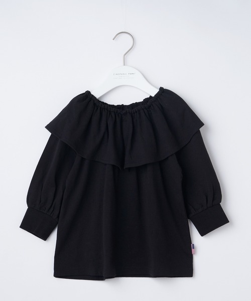 CIAOPANIC TYPY（チャオパニックティピー）の「【KIDS】USAビッグカラープルオーバー（Tシャツ/カットソー・キッズ・ホワイト/ブラック/グリーン・SMALL/MEDIUM/LARGE/X-LARGE/XX-LARGE）」の12枚目の写真