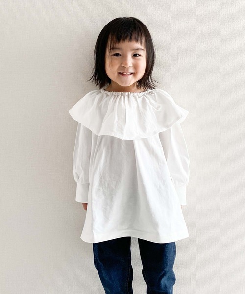 CIAOPANIC TYPY（チャオパニックティピー）の「【KIDS】USAビッグカラープルオーバー（Tシャツ/カットソー・キッズ・ホワイト/ブラック/グリーン・SMALL/MEDIUM/LARGE/X-LARGE/XX-LARGE）」の21枚目の写真