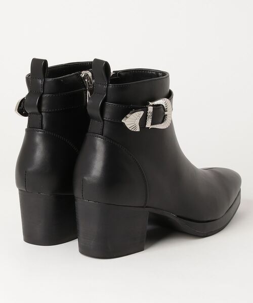 LOVEHUNTER(ラブハンター)の「LOVEHUNTER /ハイヒールストームブーツ/ヒールブーツ (6835)(ブーツ・メンズ・ブラック・44/41/42/43/40)」の2枚目の写真