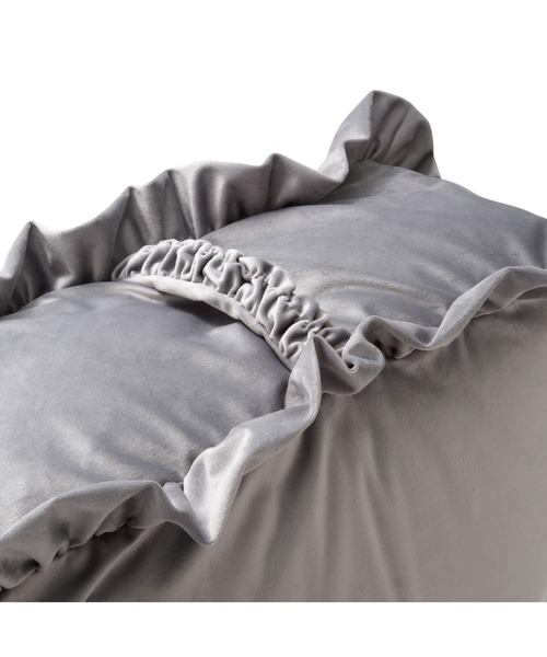 クッションになるふとん収納ケース ライトグレー（クッション