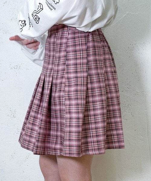 PairPair（ペアペア）の「プリーツスカパン（スカート・レディース・サックスブルー/ピンク・FREE）」の17枚目の写真