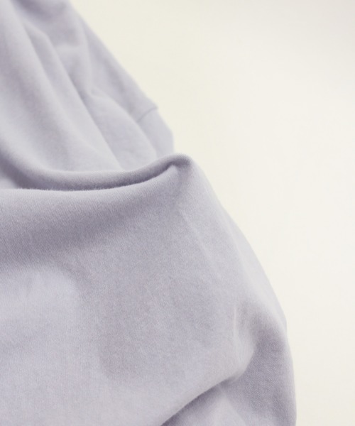 RNA-N(アールエヌエーエヌ)の「M1821 40強撚ビッグロンT(Tシャツ/カットソー・レディース・アッシュグレー/ライトベージュ/スミクロ・MEDIUM)」の21枚目の写真