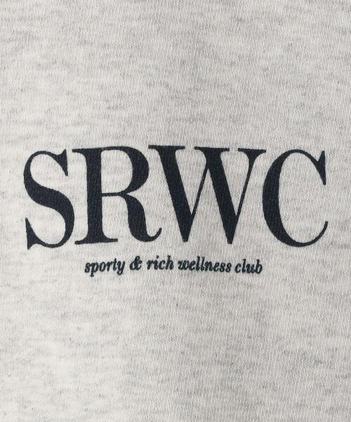 SPORTY&RICH（スポーティアンドリッチ）の「＜SportY&Rich＞ UPPER EAST SIDE HOODIE/パーカー（パーカー・メンズ・グレー・M/L/XL）」の5枚目の写真