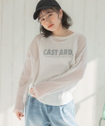 repipi armario | ☆セットアイテム☆メッシュショート丈Tシャツ＆ロゴタンク(Tシャツ/カットソー)