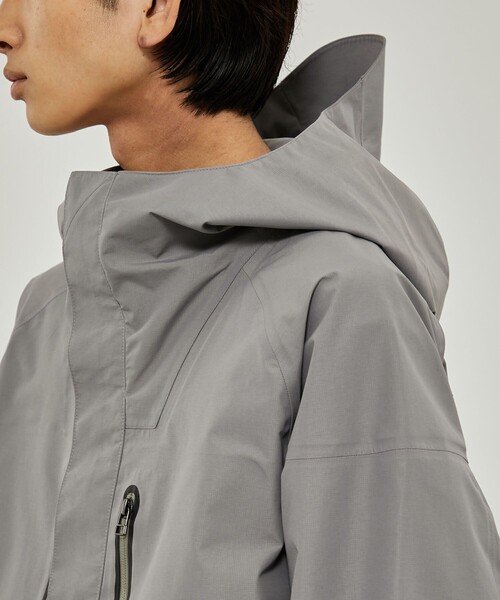 CITY TOKYO（シティトウキョウ）の「TOKYO TEX W.P PARKER〈防水・撥水・防風・透湿〉（マウンテンパーカー・メンズ・シルバー/ブラック/オフホワイト・2/1/3）」の13枚目の写真