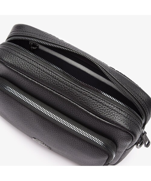 LACOSTE(ラコステ)の「ソフトメイト ジップリポーターバッグ(ショルダーバッグ・メンズ・ブラック/ネイビー・FREE)」の7枚目の写真