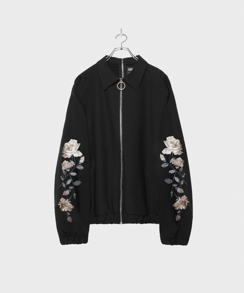 LEGENDA（レジェンダ）の「New Rose T/R Blouson　＊＊（その他アウター・レディース・ブラック×ブラック/ブラック系その他・FREE）」の2枚目の写真