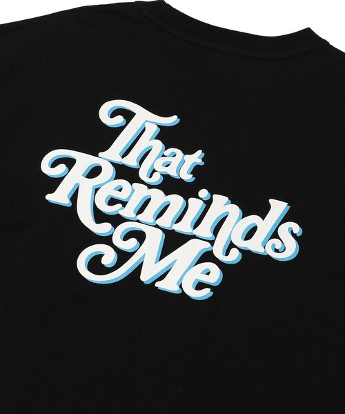 FREAK'S STORE（フリークスストア）の「WEB限定 ビッグシルエット ワンポイント刺繍 バックプリント クルーネックTシャツ/That Reminds Me（Tシャツ/カットソー・メンズ・オリーブ/サックスブルー/ブラック/グレー/ホワイト・SMALL/MEDIUM/LARGE）」の22枚目の写真