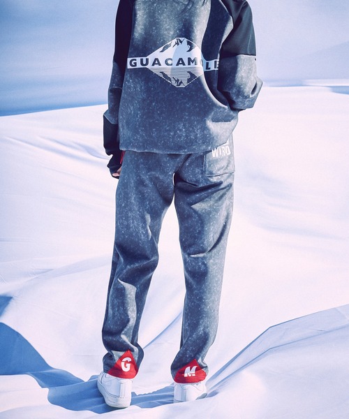 GUACAMOLE（ガカモレ）の「GUACAMOLE Functional Stretch Pants（スウェットパンツ・レディース・ライトグレー/ブラック/グレー/チャコールグレー・L/S/M）」の2枚目の写真