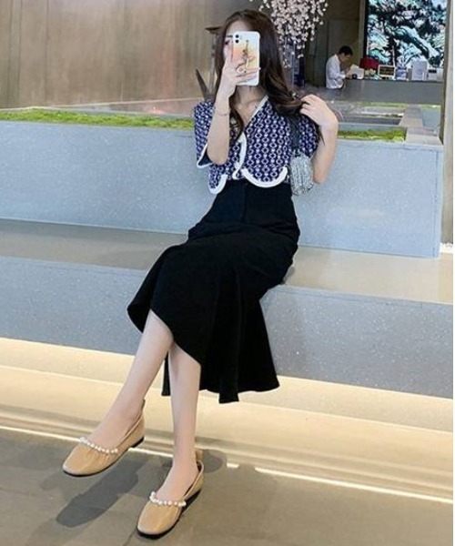 AMELY（エミリー）の「パール付きバレーシューズ（パンプス・レディース・ベージュ/カーキブラウン/ブラック・37/35/39/36/38）」の8枚目の写真