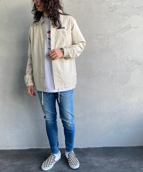 Big John（ビッグジョン）の「[BIG JOHN/ビッグジョン] TES×BIG JOHN×JEANS FACTORY トリプルネーム 別注 テーパードジョガースキニーデニム（デニムパンツ・メンズ・インディゴブルー/ライトインディゴブルー・26/28/32/30）」の9枚目の写真