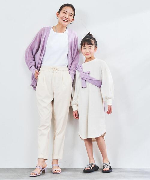 coen（コーエン）の「サラコVネックニットカーディガン#（カーディガン/ボレロ・レディース・ブラック/モカ/ライトピンク/ダークグリーン/ケリー/ライトグレー・FREE）」の15枚目の写真