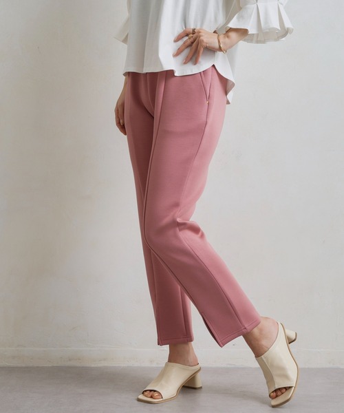 Chez toi（シェトワ）の「裾スリットカットパンツ（その他パンツ・レディース・ブラック/ピンク/アイボリー・FREE）」の14枚目の写真