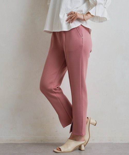 Chez toi（シェトワ）の「裾スリットカットパンツ（その他パンツ・レディース・ブラック/ピンク/アイボリー・FREE）」の15枚目の写真