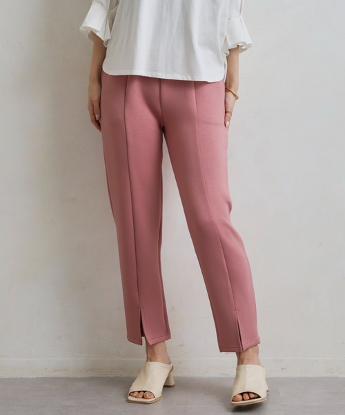 Chez toi（シェトワ）の「裾スリットカットパンツ（その他パンツ・レディース・ブラック/ピンク/アイボリー・FREE）」の18枚目の写真