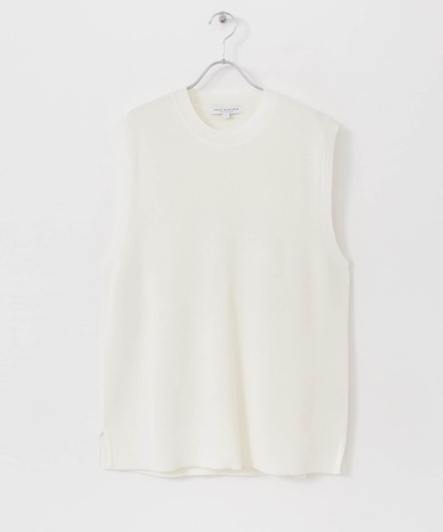 URBAN RESEARCH（アーバンリサーチ）の「ハンドウォッシャブルニットベスト（ベスト・メンズ・チャコールグレー/ネイビー/オフホワイト・MEDIUM/LARGE/X-LARGE）」の17枚目の写真