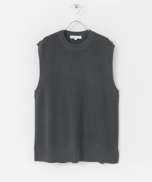 URBAN RESEARCH（アーバンリサーチ）の「ハンドウォッシャブルニットベスト（ベスト・メンズ・チャコールグレー/ネイビー/オフホワイト・MEDIUM/LARGE/X-LARGE）」の21枚目の写真