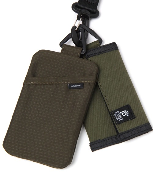 BAYFLOW(ベイフロー)の「3連ネックケース(コインケース・メンズ・ブラック/カーキ・FREE)」の15枚目の写真