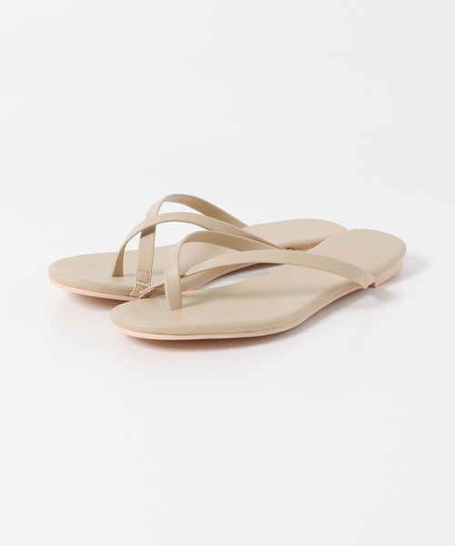 URBAN RESEARCH Sonny Label（アーバンリサーチサニーレーベル）の「クロスサンダル（サンダル・レディース・ブラック/グレー系その他/ベージュ・SMALL/MEDIUM/LARGE）」の7枚目の写真