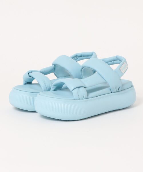 PUMA(プーマ)の「PUMA プーマ ウィメンズ スウェード マユ サマー サンダル(サンダル・レディース・イエロー系その他/ライトブルー・26.0cm/23.0cm/25.0cm/24.0cm/22.0cm)」の16枚目の写真