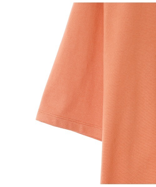 PORT BY ARK（ポートバイアーク）の「PORT BY ARK / ポートバイアーク：Crew neck SS T-shirt：PO11-T003[COR]（Tシャツ/カットソー・メンズ・ストーン/ブルー系その他/オレンジ・1/2）」の16枚目の写真