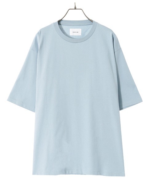 PORT BY ARK（ポートバイアーク）の「PORT BY ARK / ポートバイアーク：Crew neck SS T-shirt：PO11-T003[COR]（Tシャツ/カットソー・メンズ・ストーン/ブルー系その他/オレンジ・1/2）」の22枚目の写真