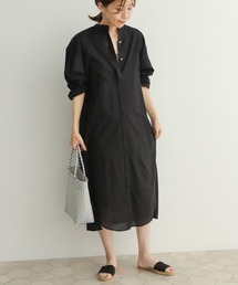 URBAN RESEARCH DOORS | コットンスタンドシャツワンピース(ワンピース)