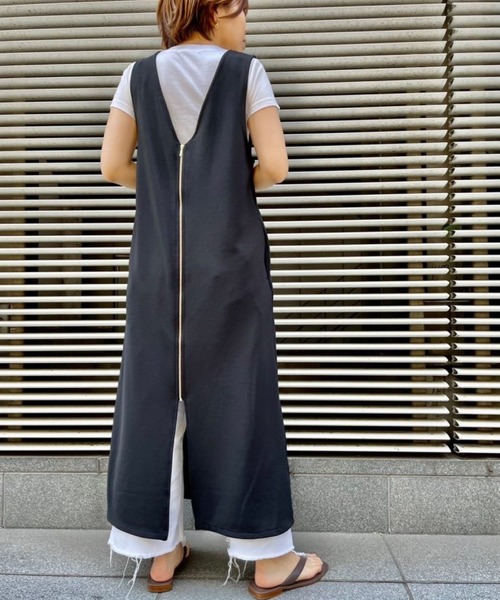 Scrap Book（スクラップブック）の「【Scrap Book】前後2WAYジャンパースカート（ジャンパースカート・レディース・ブラック・FREE）」の9枚目の写真