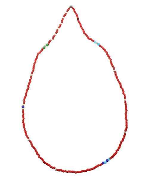 SHIPS JET BLUE（シップスジェットブルー）の「SHIPS JET BLUE(シップス ジェットブルー): ロング ビーズネックレス（ネックレス・メンズ・ブラック/レッド/ブルー/その他1・ONE SIZE）」の3枚目の写真