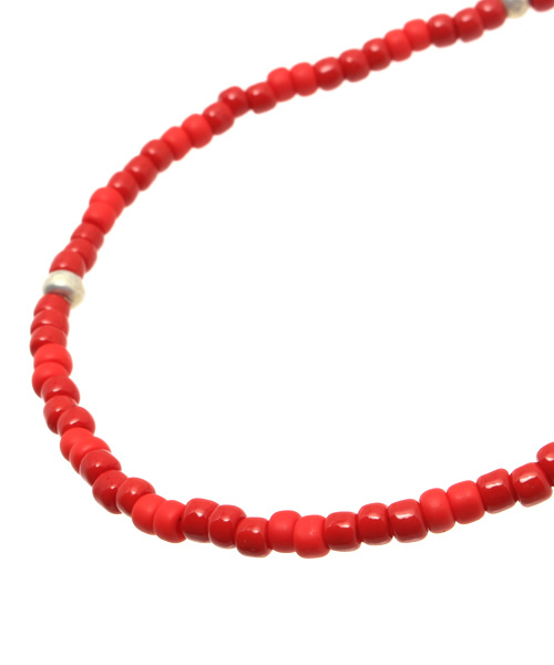 SHIPS JET BLUE（シップスジェットブルー）の「SHIPS JET BLUE(シップス ジェットブルー): ロング ビーズネックレス（ネックレス・メンズ・ブラック/レッド/ブルー/その他1・ONE SIZE）」の5枚目の写真