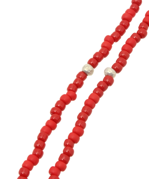 SHIPS JET BLUE（シップスジェットブルー）の「SHIPS JET BLUE(シップス ジェットブルー): ロング ビーズネックレス（ネックレス・メンズ・ブラック/レッド/ブルー/その他1・ONE SIZE）」の6枚目の写真