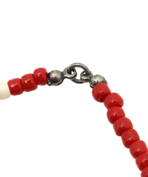 SHIPS JET BLUE（シップスジェットブルー）の「SHIPS JET BLUE(シップス ジェットブルー): ロング ビーズネックレス（ネックレス・メンズ・ブラック/レッド/ブルー/その他1・ONE SIZE）」の8枚目の写真