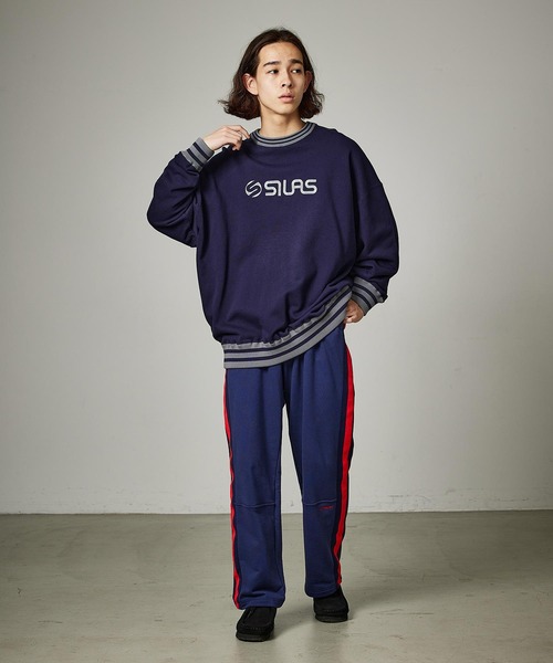 SILAS（サイラス）の「SWEAT TRACK PANTS　サイラススウェットトラックパンツ（スウェットパンツ・メンズ・グリーン/ブラック/ネイビー・MEDIUM/LARGE/X-LARGE）」の7枚目の写真