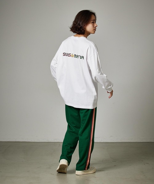 SILAS（サイラス）の「SWEAT TRACK PANTS　サイラススウェットトラックパンツ（スウェットパンツ・メンズ・グリーン/ブラック/ネイビー・MEDIUM/LARGE/X-LARGE）」の13枚目の写真