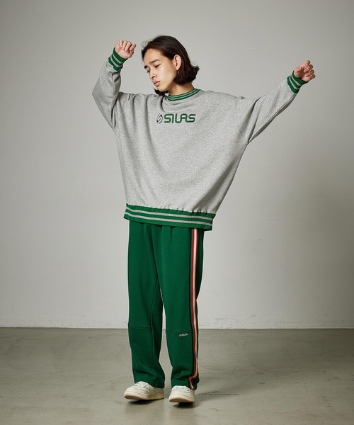 SILAS（サイラス）の「SWEAT TRACK PANTS　サイラススウェットトラックパンツ（スウェットパンツ・メンズ・グリーン/ブラック/ネイビー・MEDIUM/LARGE/X-LARGE）」の15枚目の写真