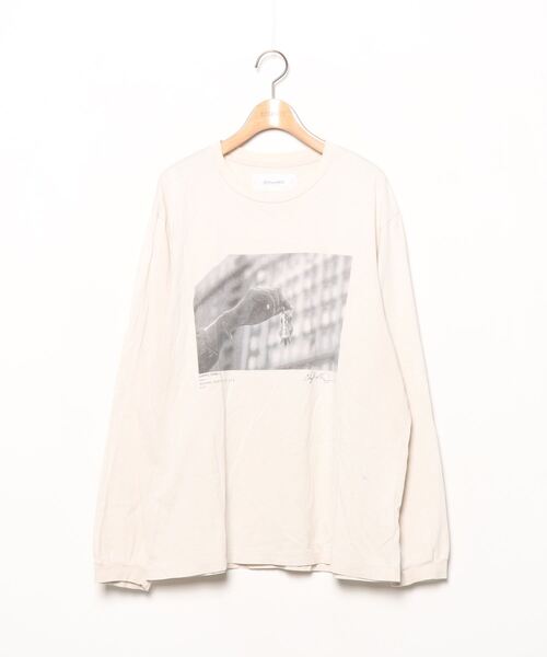 FRAMeWORK(フレームワーク)の「【JOHN MASON SMITH】長袖カットソー(Tシャツ/カットソー・レディース・ベージュ・FREE)」の1枚目の写真